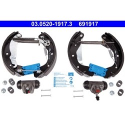 Brake Shoe Set ATE 03052019173 for VAUXHALL