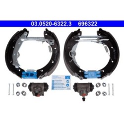 Brake Shoe Set ATE 03052063223 for CITROEN PEUGEOT OE 42414G