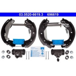 Brake Shoe Set ATE 03052066193 for CHEVROLET DAEWOO GM KOREA