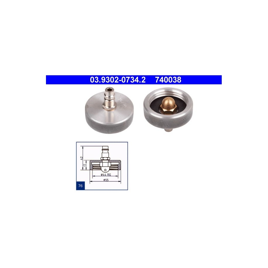 Brake Bleeder Adapter ATE 03930207342