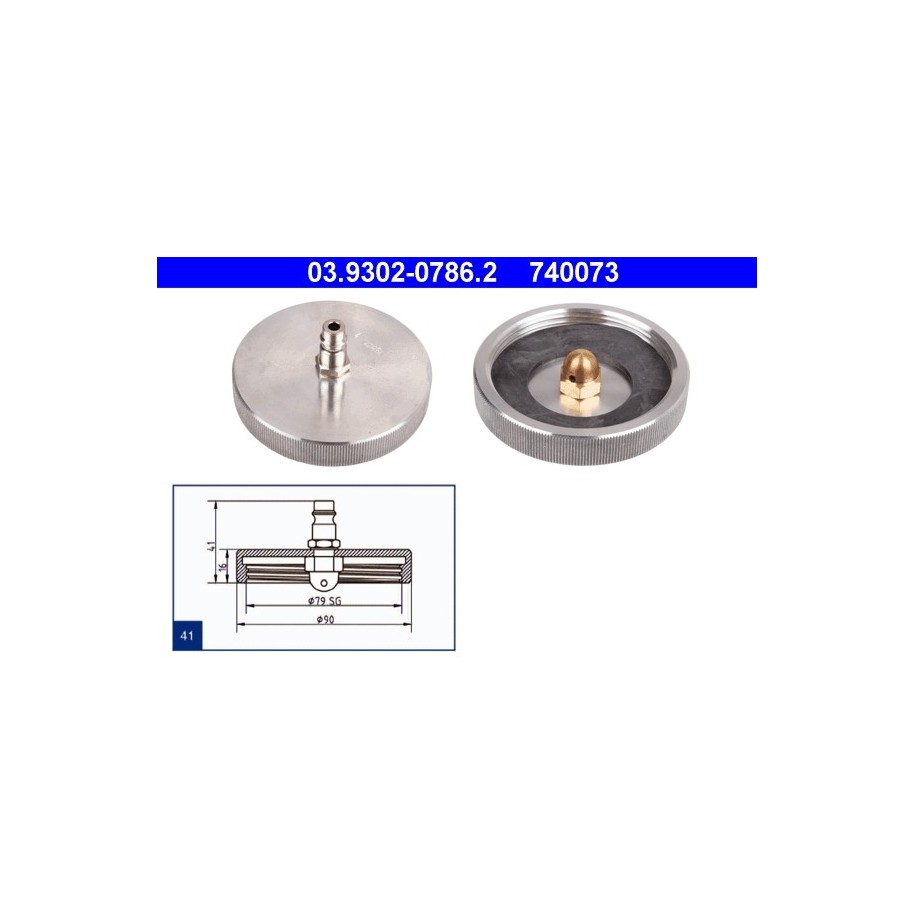 Brake Bleeder Adapter ATE 03930207862
