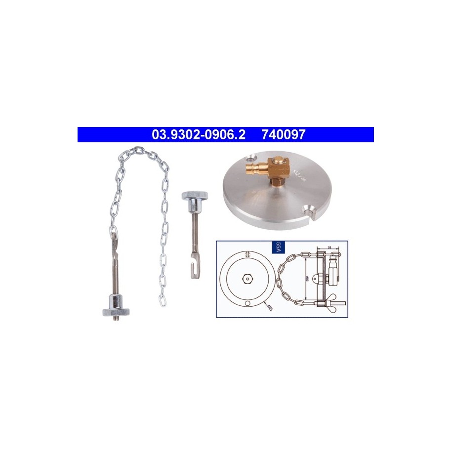 Brake Bleeder Adapter ATE 03930209062