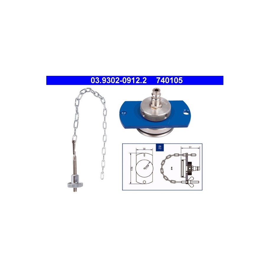 Brake Bleeder Adapter ATE 03930209122