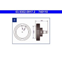 Brake Bleeder Adapter ATE 03930209172