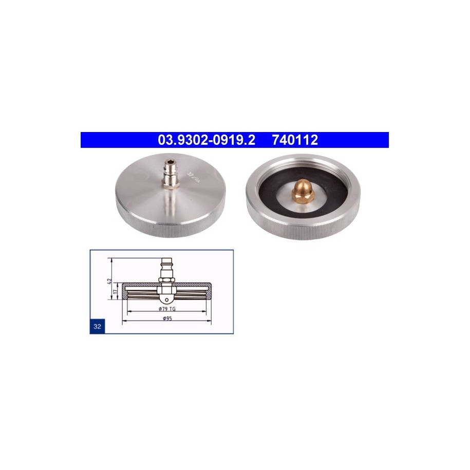 Brake Bleeder Adapter ATE 03930209192