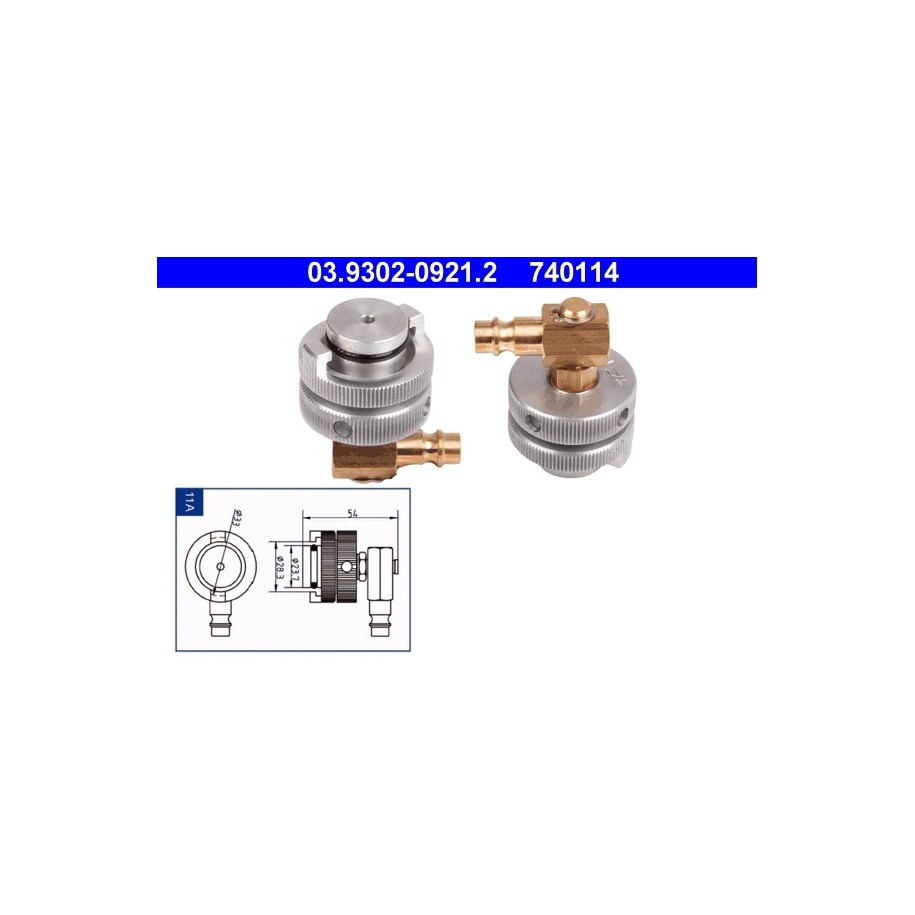 Brake Bleeder Adapter ATE 03930209212