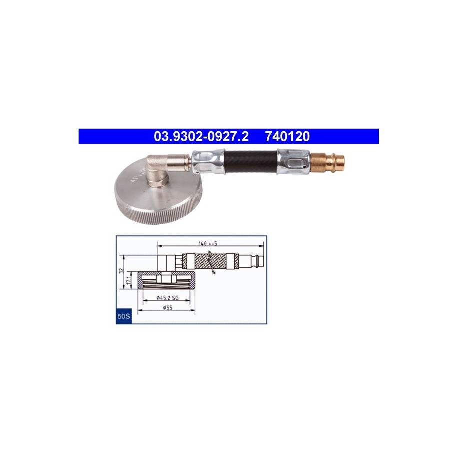 Brake Bleeder Adapter ATE 03930209272