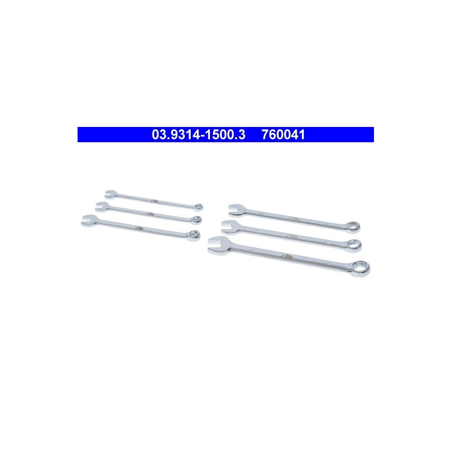 Ring open Ended Spanner Set ATE 03931415003