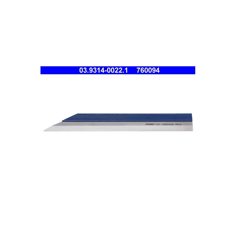 Surface Level Test Knifeedged Ruler ATE 03931400221
