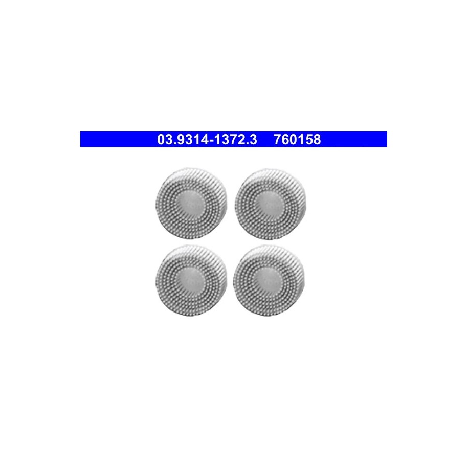 Wheel Hub Cleaning Set Cleaning Disc ATE 03931413723