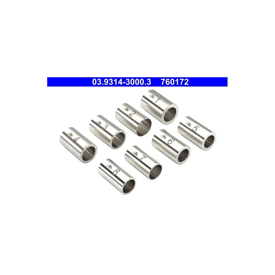 Brake Disc shoe Mounting Sleeve Set ATE 03931430003