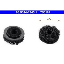 Wheel Hub Cleaning Set Cleaning Disc ATE 03931413451