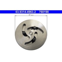 Brake Caliper Reset Tool Adaptor ATE 03931449632