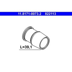 Brake Caliper Guide Sleeve ATE 11817100732