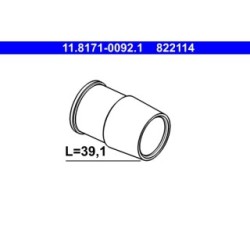 Brake Caliper Guide Sleeve ATE 11817100921