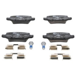 Brake Pad Set ATE 13047027122 for MERCEDES ACLASS BCLASS