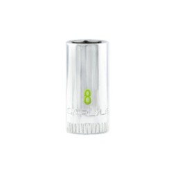 1/4DR 6PT CHROME SOCKET 8MM