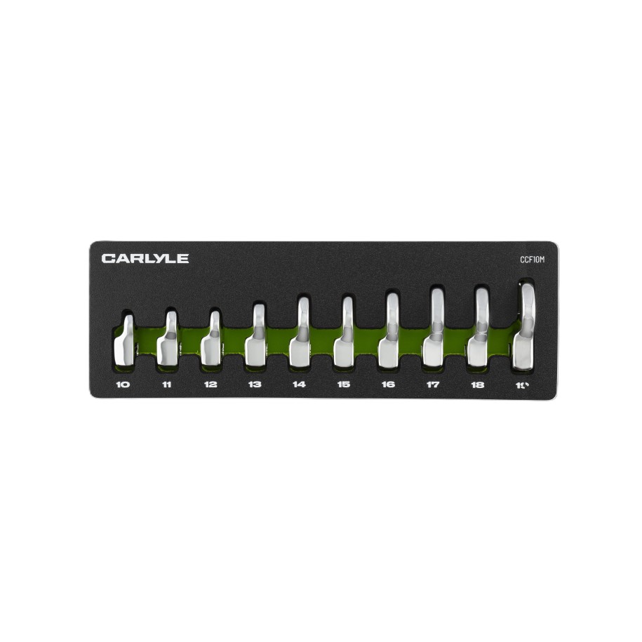 10 PC 3/8DR METRIC CROWS FOOT