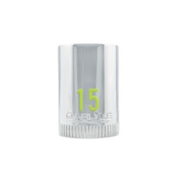 3/8DR 15MM 12PT CHROME SOCKET