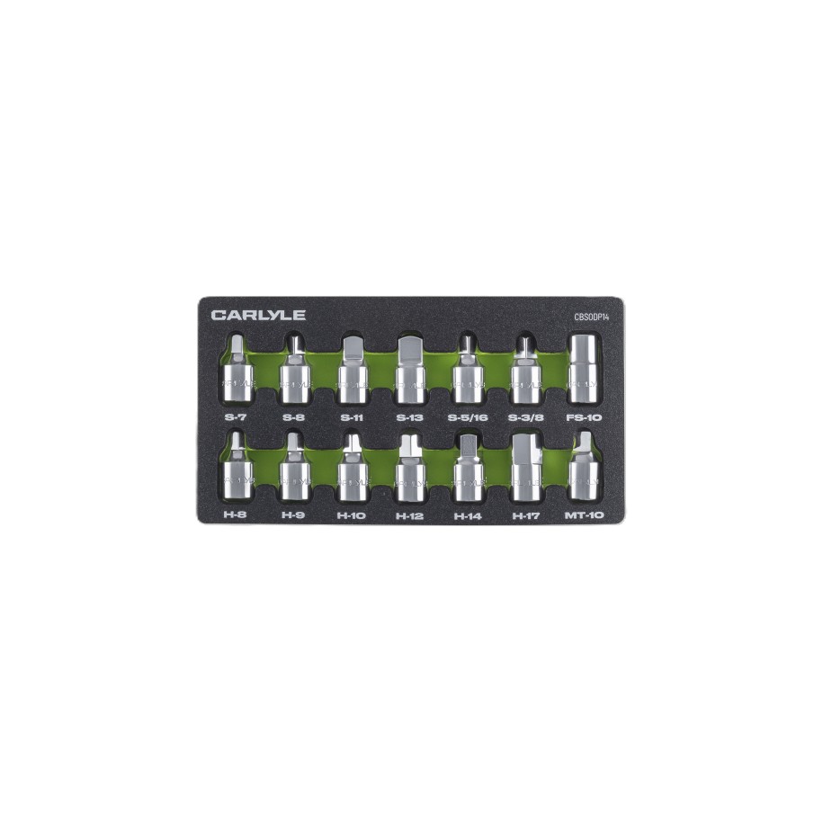 14 PC OIL DRAIN PLUG SOCKET SET