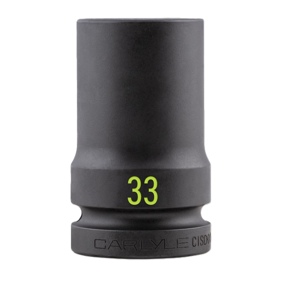 1DR DEEP 6PT IMPACT SOCKET 33MM