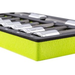 10PC 1/2DR METRIC HEX SOCKET SET