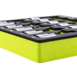 12PC 3/8DR HEX METRIC SOCKET SET
