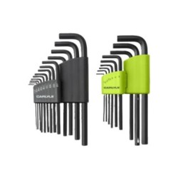 22 PC LONG HEX KEY SET SAE METRIC