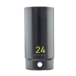 1/2DR 24MM 6PT DEEP IMPACT SOCKET