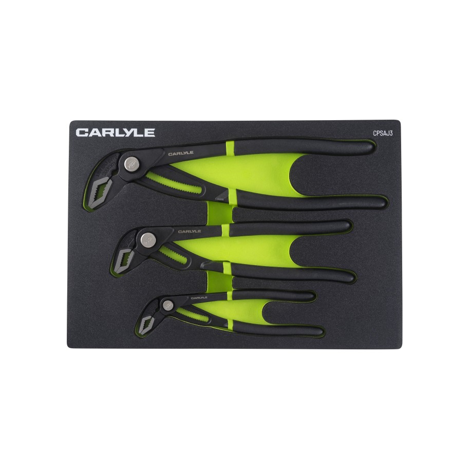 3pc adjustable lock jaw plier set