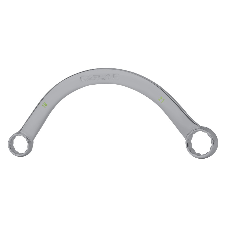 12 PT 18mm x 21mm Half Moon Wrench