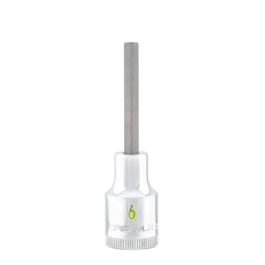 1/2DR 6MM HEX BIT SOCKET 80MM LONG