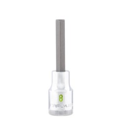 1/2DR 8MM HEX BIT SOCKET 80MM LONG