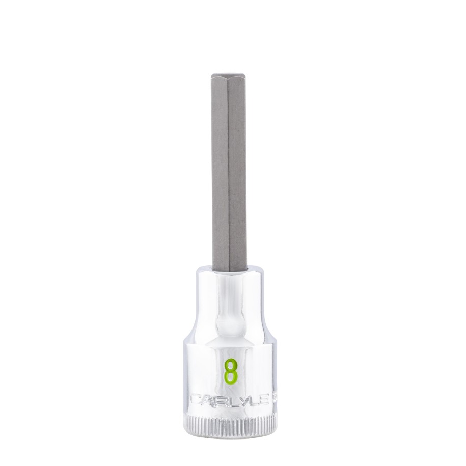 1/2DR 8MM HEX BIT SOCKET 80MM LONG