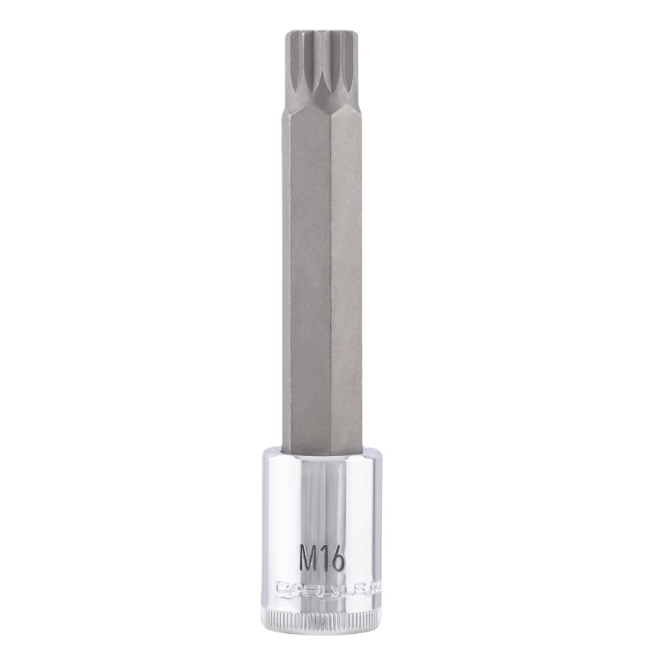 1/2DR M16 MULTSPLINE BIT 90MM LONG