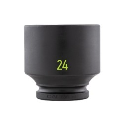 1DR  6PT STANDARD IMPACT SCKT  24MM