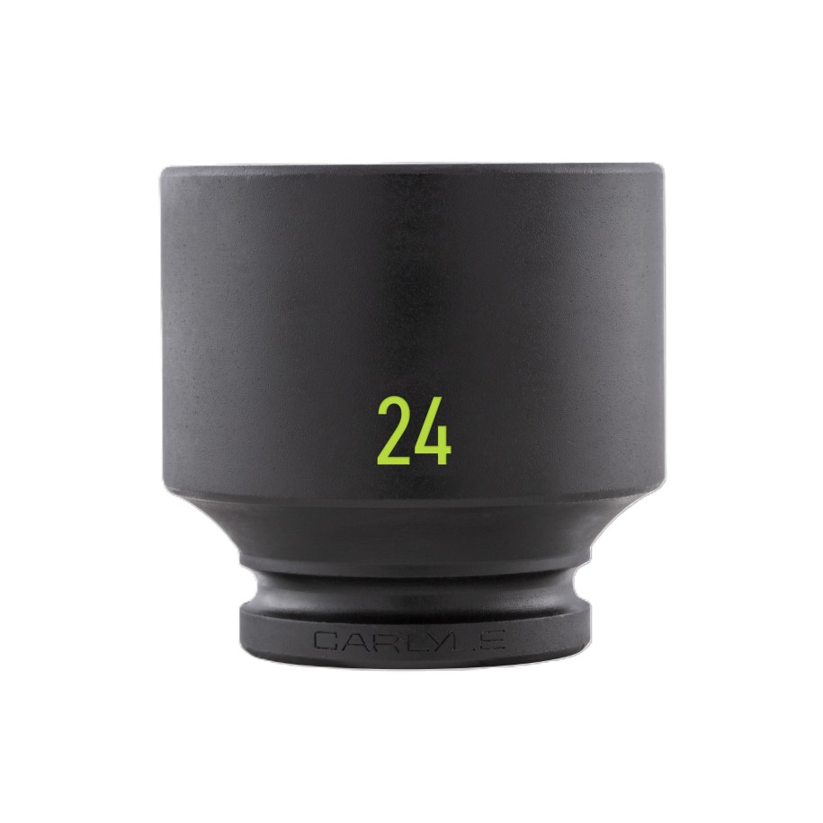 1DR  6PT STANDARD IMPACT SCKT  24MM