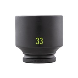 1DR  6PT STANDARD IMPACT SCKT  33MM