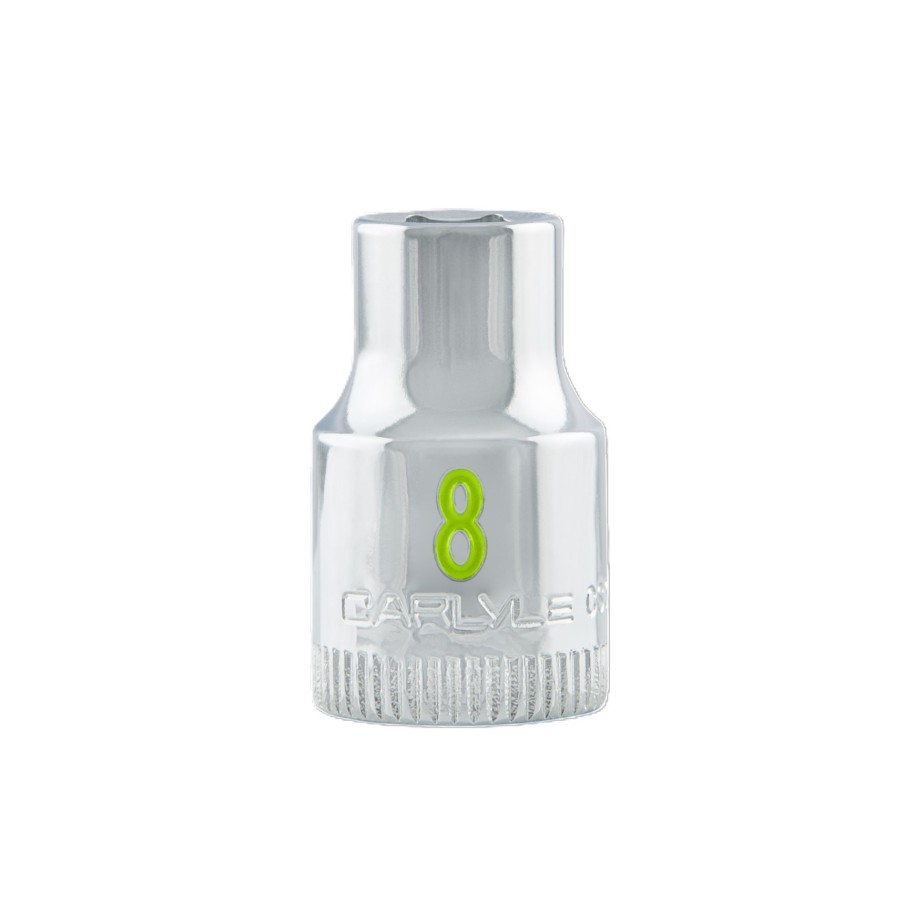3/8 Drive 8mm 6 point chrome socket