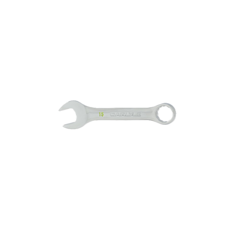 12 PT 15mm Stubby Combination Wrench
