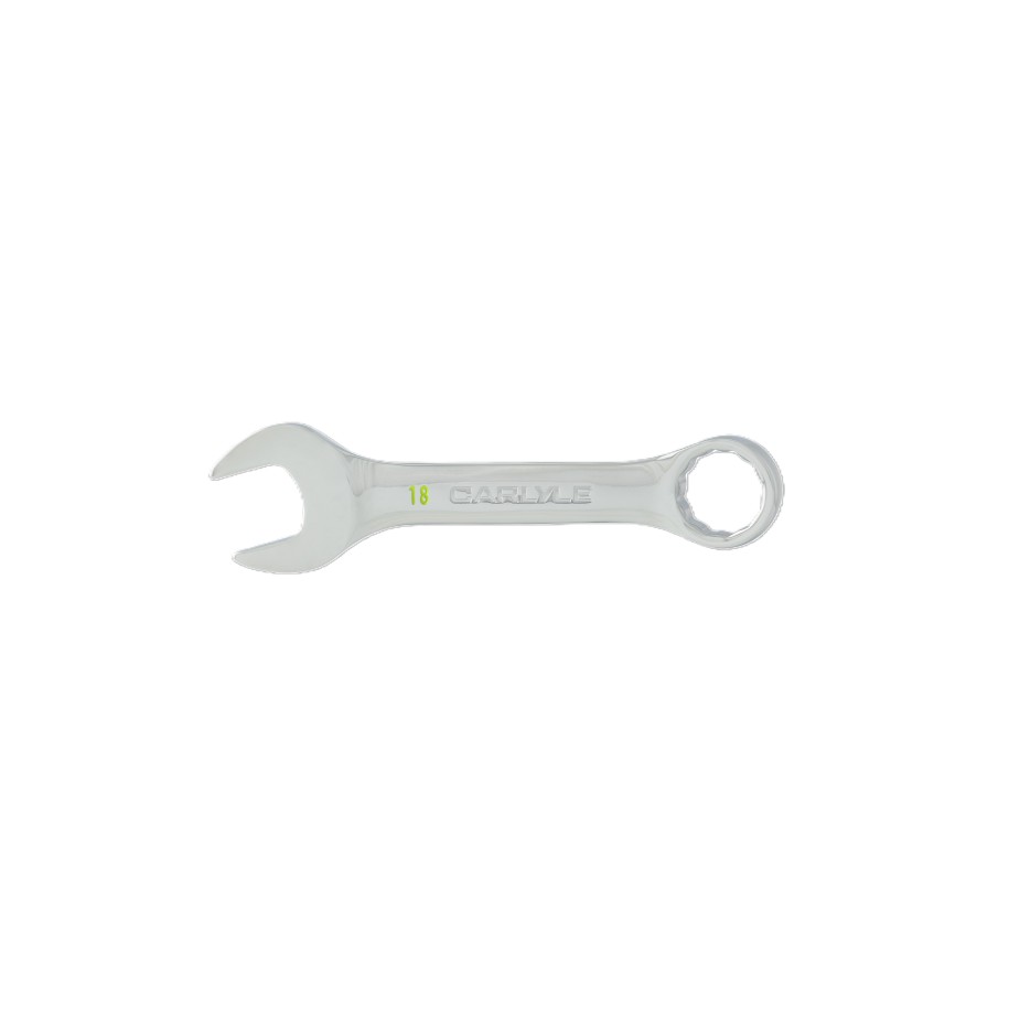 12 PT 18mm Stubby Combination Wrench