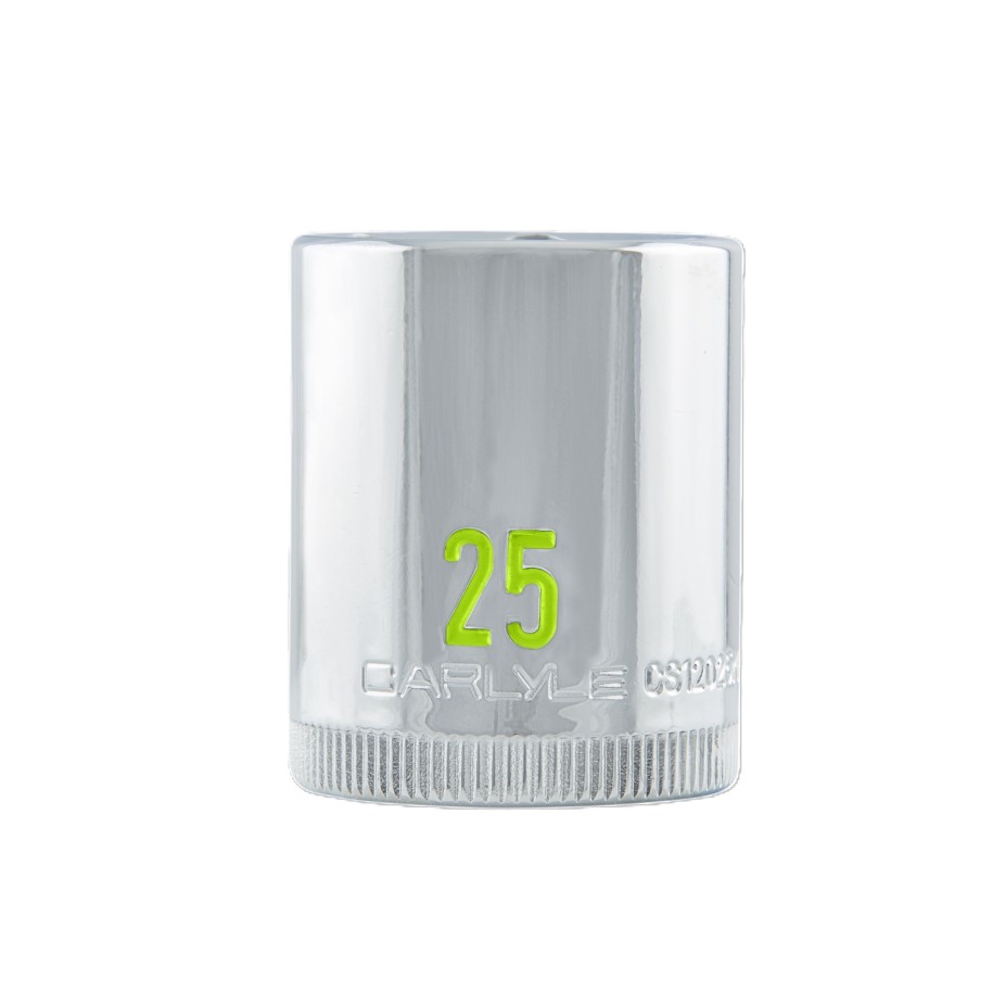 1/2 Drive 25mm 6 point chrome socket