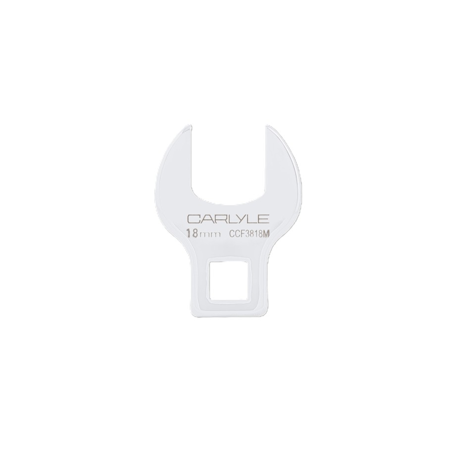 3/8in Drive 18mm Open-End Crowfoot Wrench