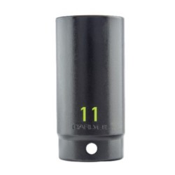 1/2 Drive 11mm 6 point deep impact socket