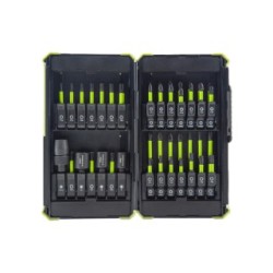 42 PC 1/4in Hex Impact Bit Set with Holder
