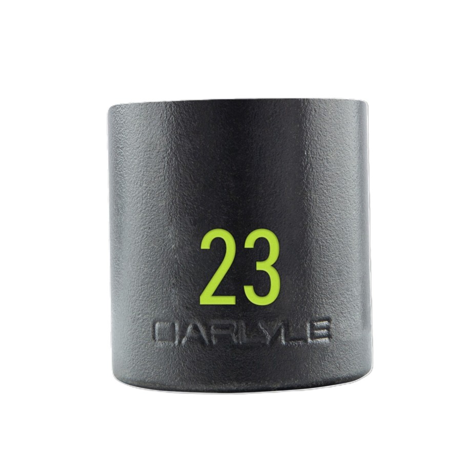 1/2in Drive 23mm 6 PT Stubby Impact Socket