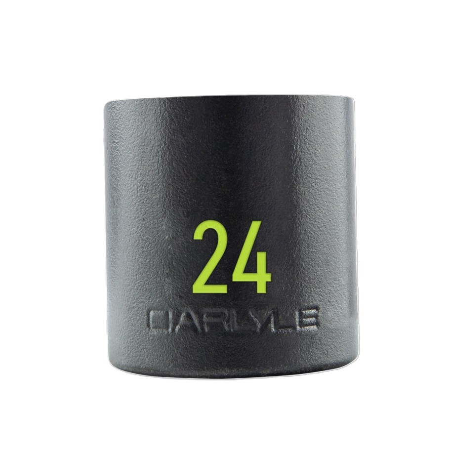 1/2in Drive 24mm 6 PT Stubby Impact Socket