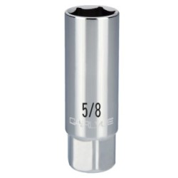 1/2in Drive 5/8in Chrome Spark Plug Socket
