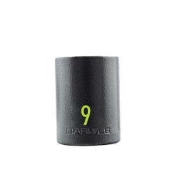 1/2 Drive 9mm 6 point standard impact socket