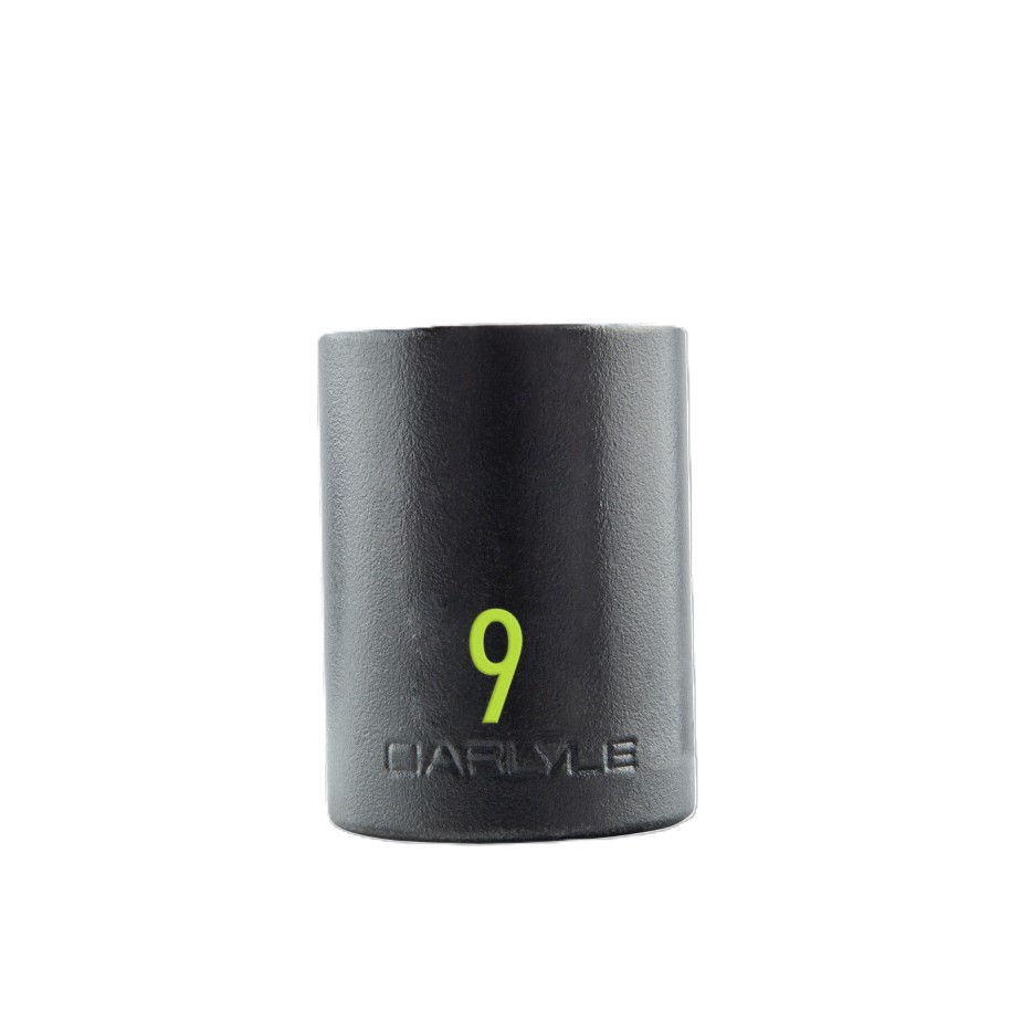 1/2 Drive 9mm 6 point standard impact socket